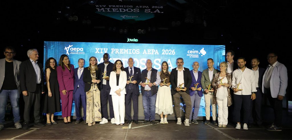 Los XIV Premios AEPA 2026 conquistan Alcorcón con una gala inspirada en “Miedos S.A.” y más de 400 asistentes